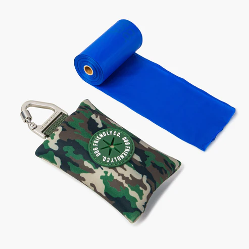 Dog Poop Bag Holder Green Camo img 2