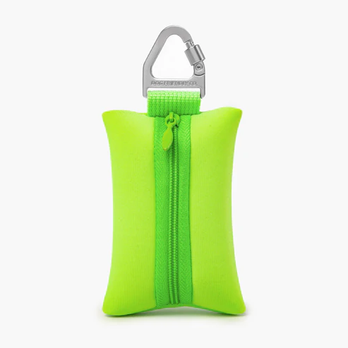 Dog Poop Bag Holder Neon Green img 3