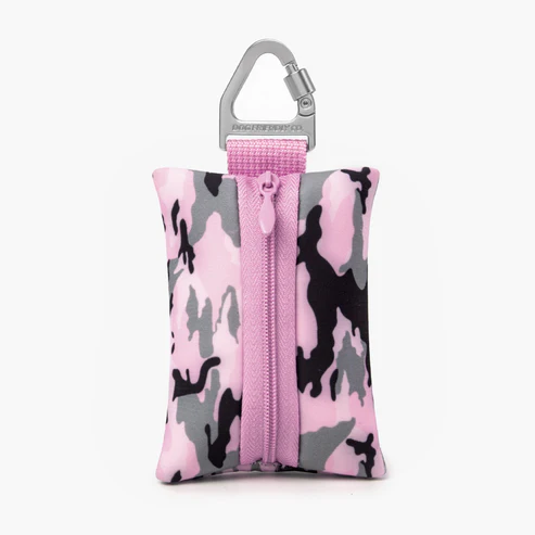 Dog Poop Bag Holder Pink Camo img 3